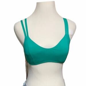 Athleta Green Bikini Top L13